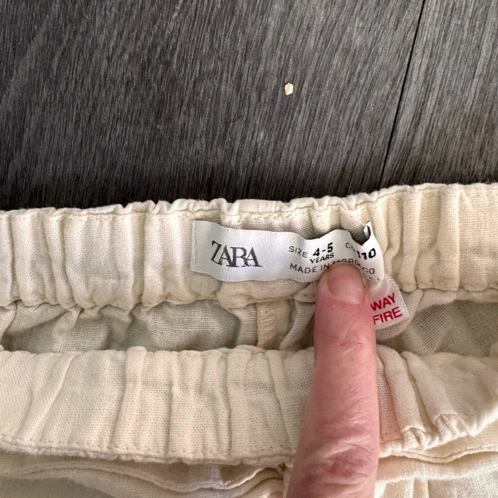 Zara Linen Shorts - Picture 4 of 4